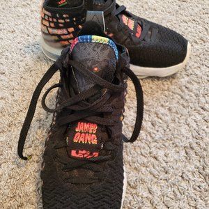 LeBron James basketball sneakers